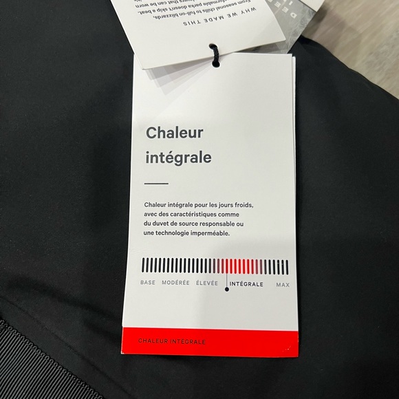 Lululemon 3 in 1 snow warrior parka, new with tags. - Picture 4 of 5